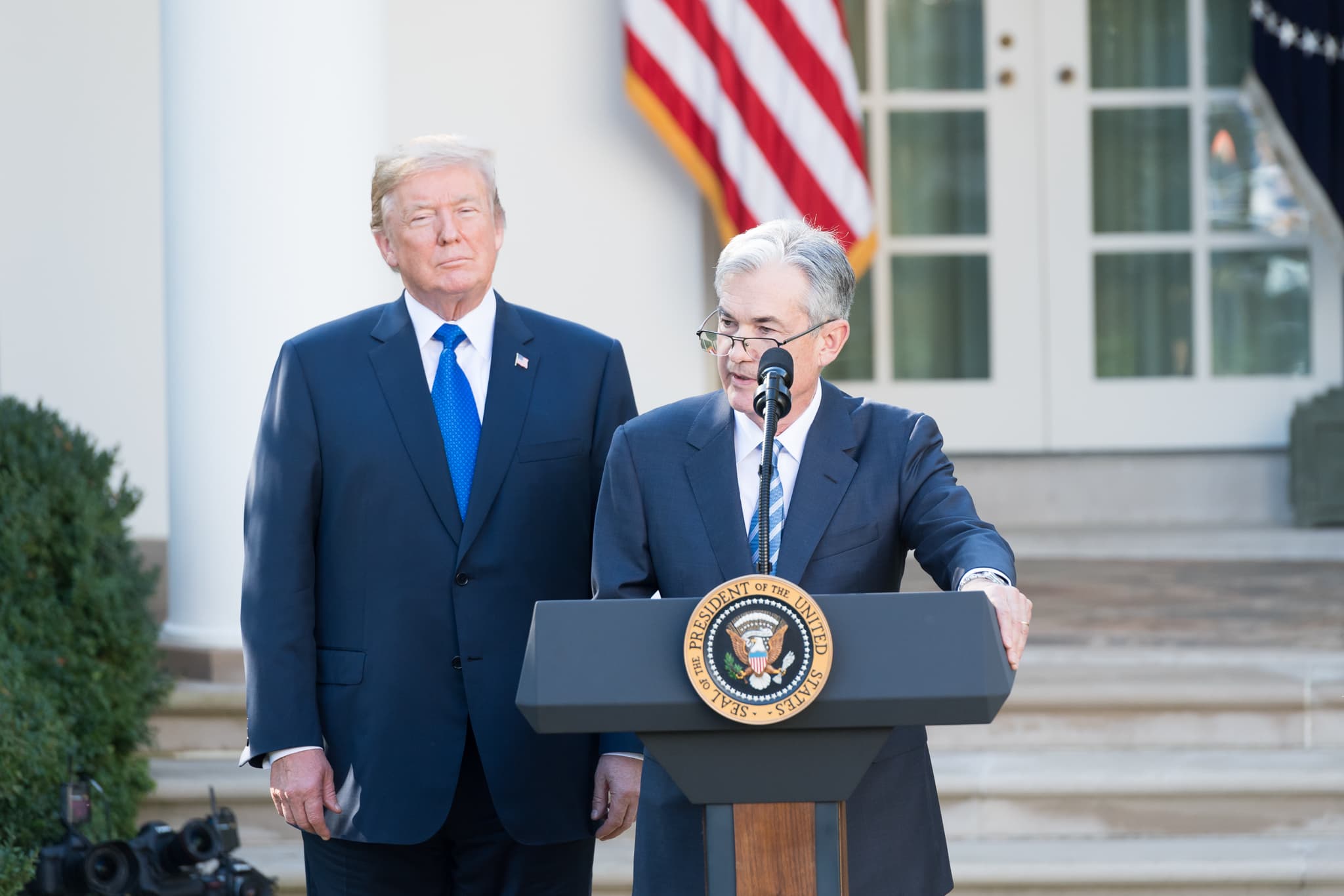 Donald Trump Vs. Jay Powell